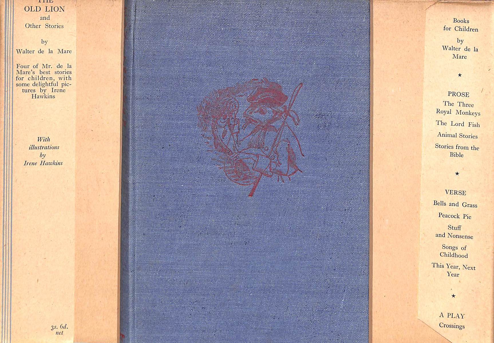 "The Old Lion And Other Stories" 1942 DE LA MARE, Walter