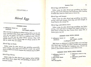 "Egg Cookery: For Breakfast Luncheon And Dinner" 1945 WALLACE, Lilly Haxworth