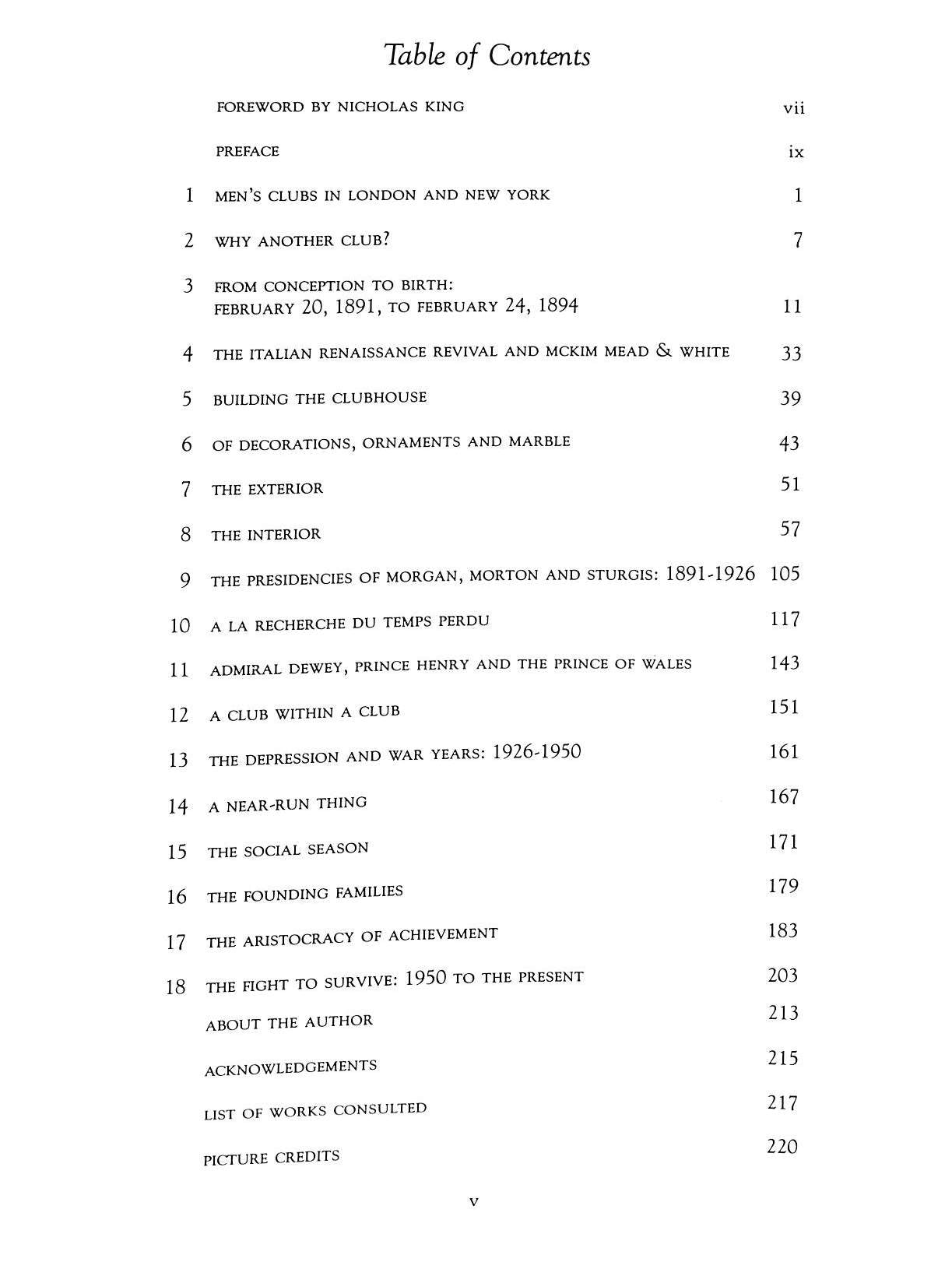 "The Metropolitan Club Of New York" 1982 PORZELT, Paul (SOLD)