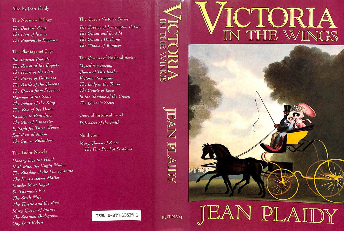 "Victoria In The Wings" 1990 PLAIDY, Jean