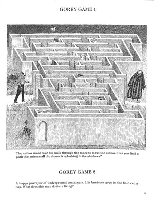 "Gorey Games: Based On The Works Of Edward Gorey" 1979 (SOLD)