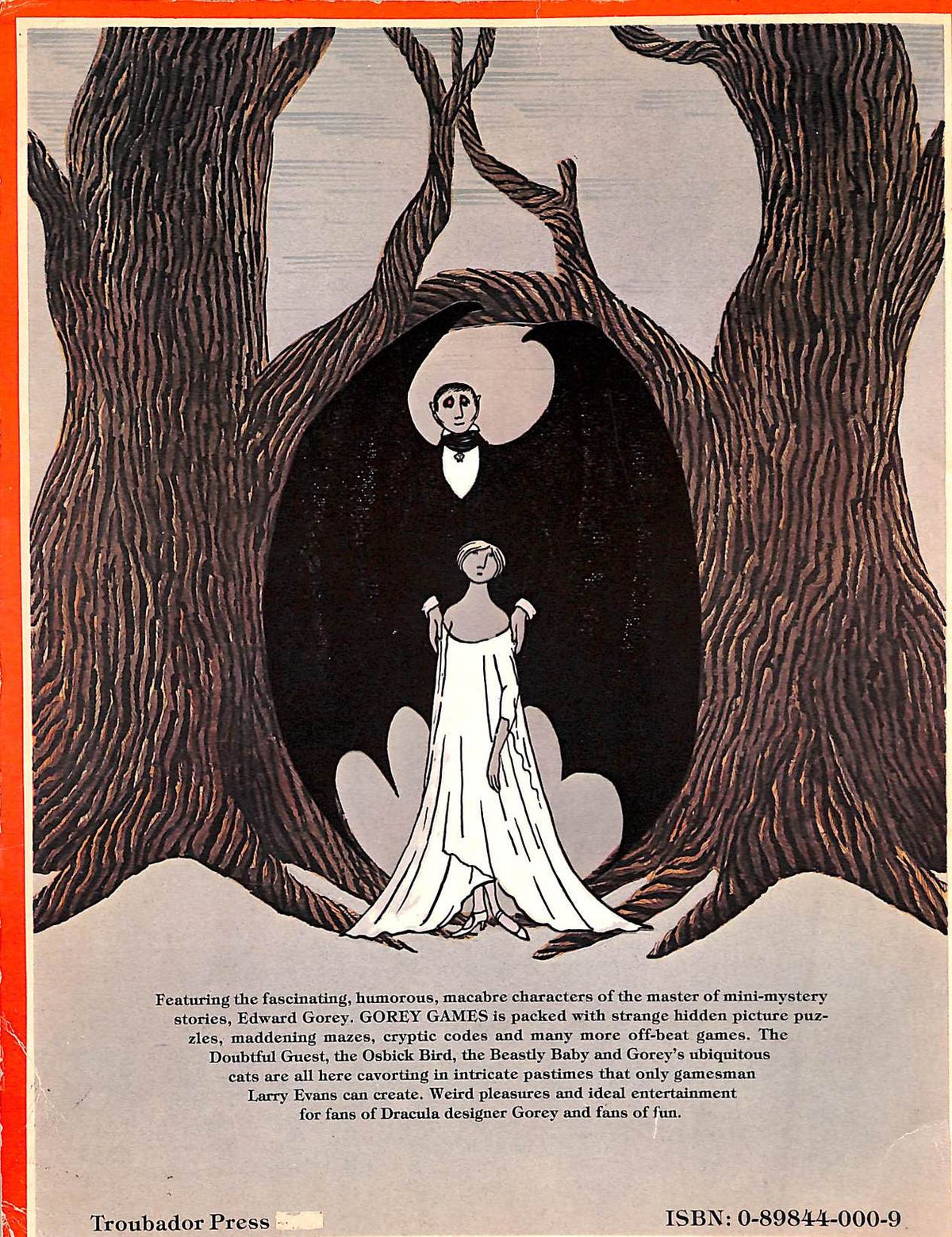 "Gorey Games Based On The Works Of Edward Gorey" 1979 (SOLD)