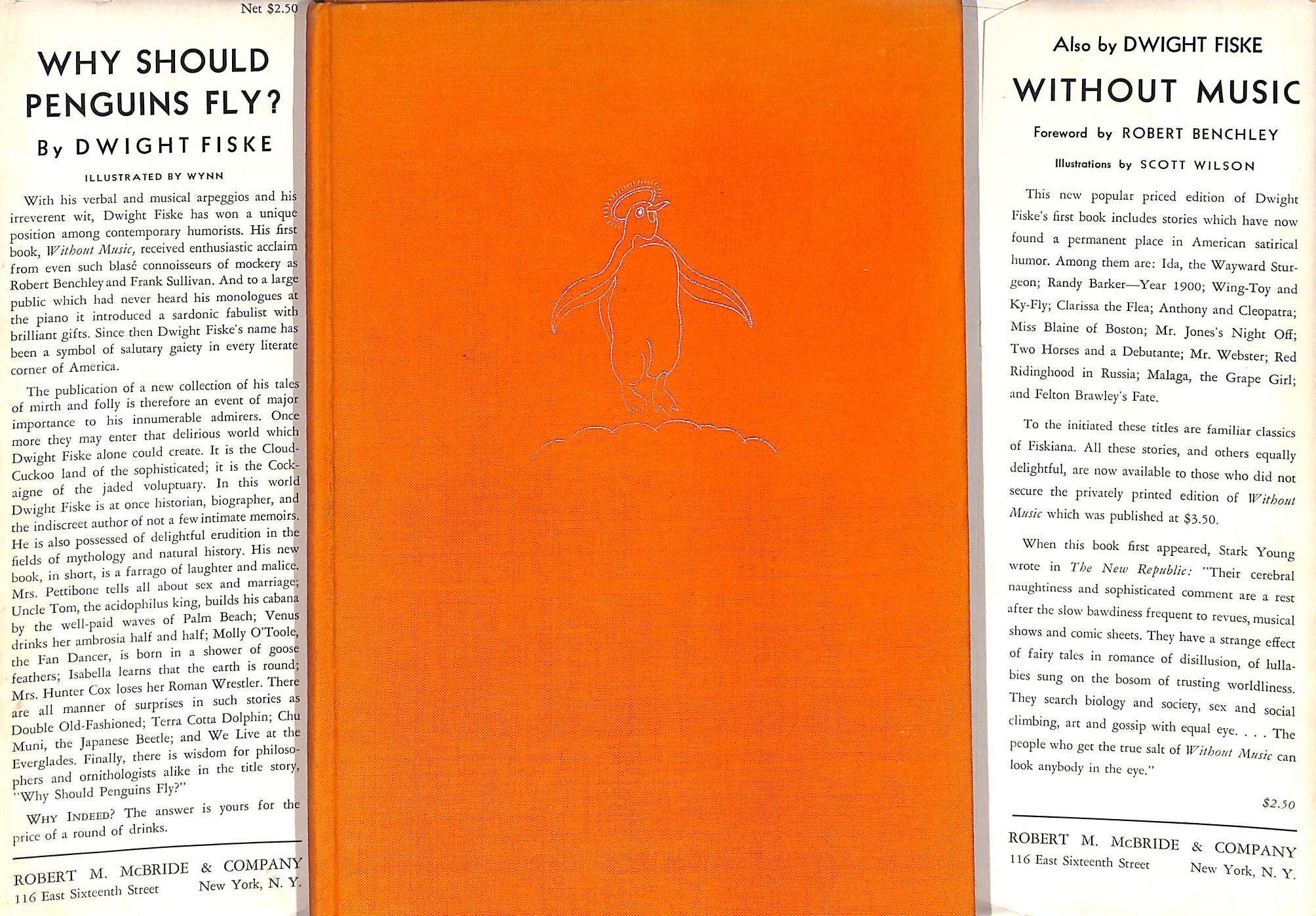 "Why Should Penguins Fly?" 1936 FISKE, Dwight