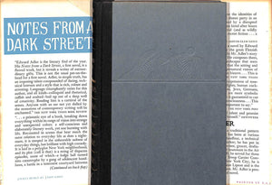 "Notes From A Dark Street" 1962 ADLER, Edward