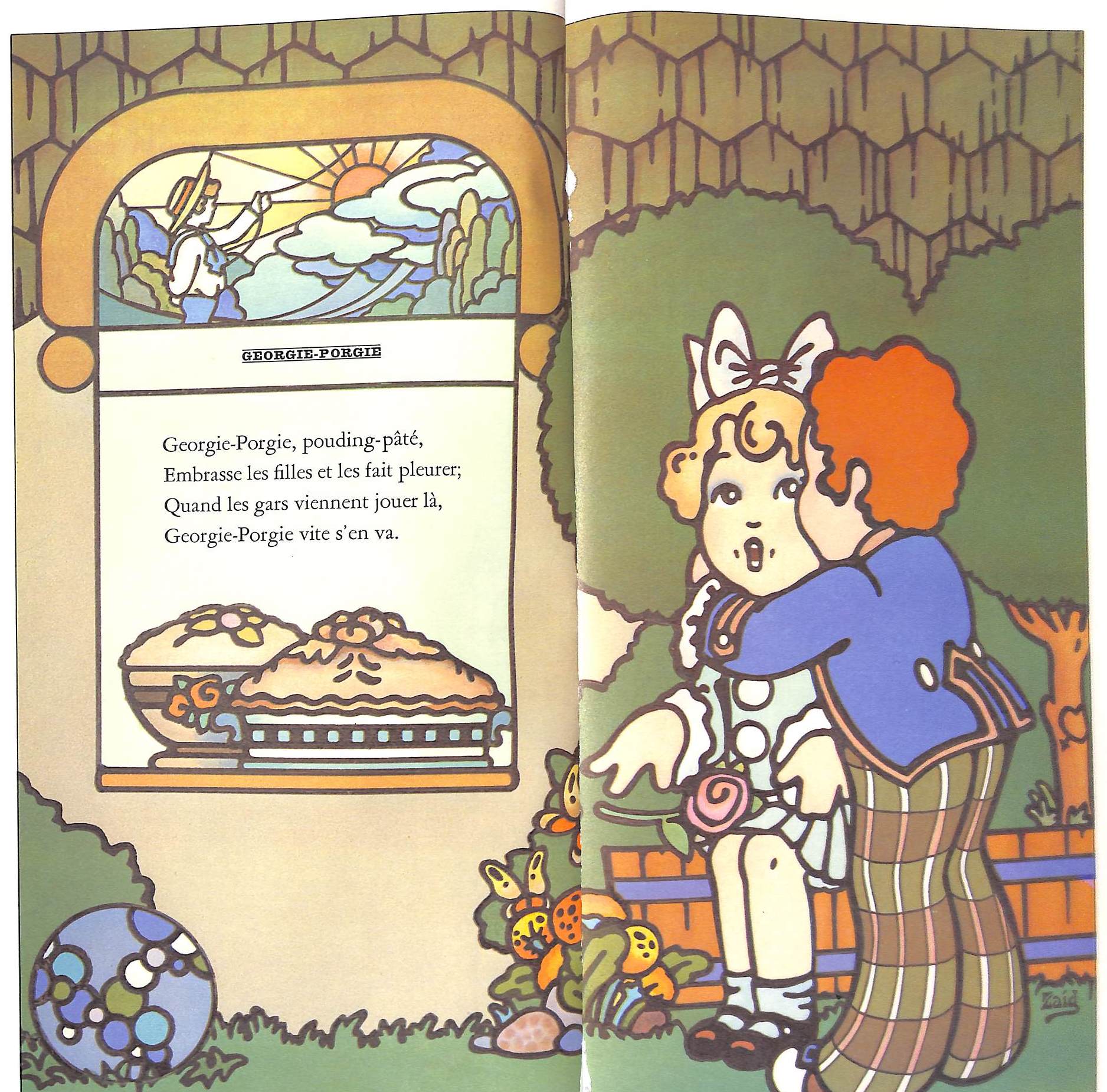 "Rimes De La Mere Oie" 1971 GLASER, Milton [Designed & Illustrated by]