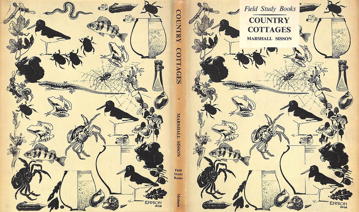 "Field Study Books: Country Cottages" 1949 SISSON, Marshall