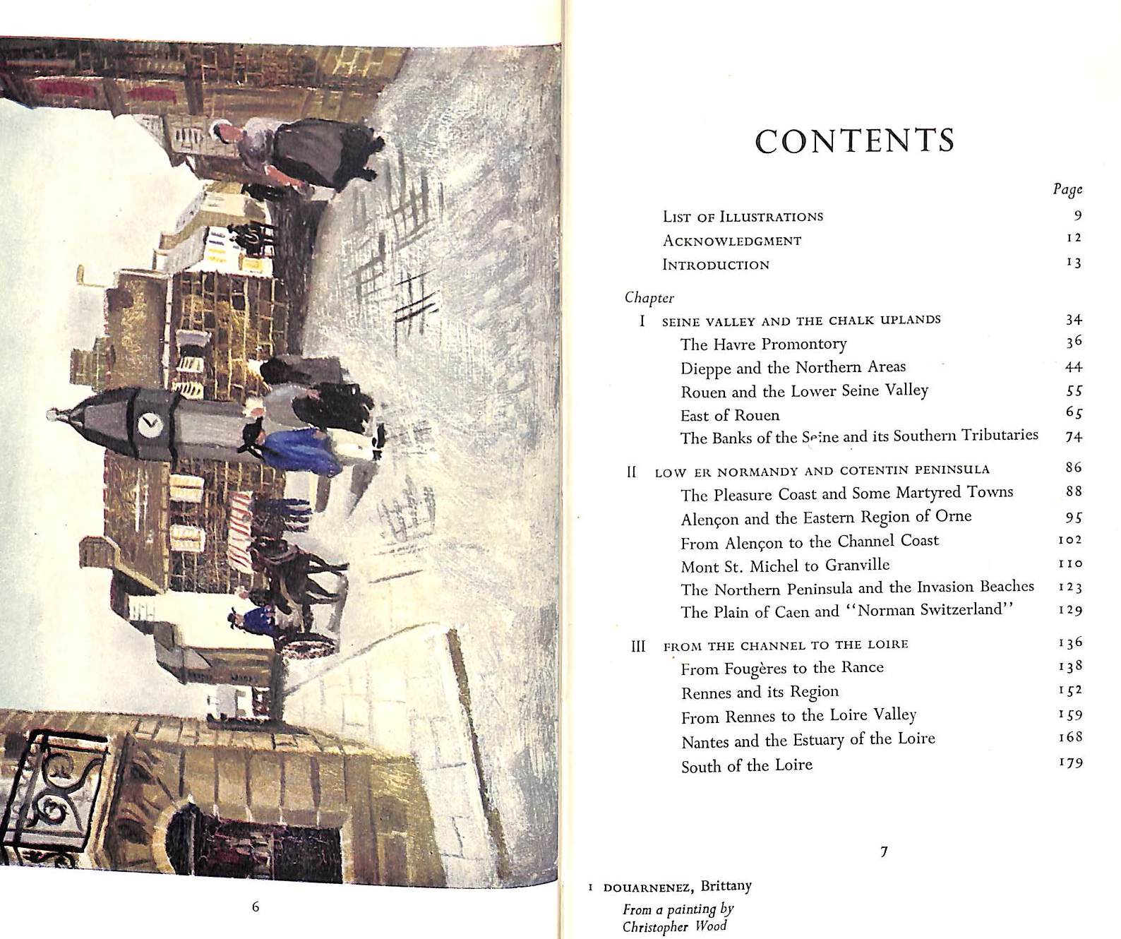 "Normandy And Brittany" 1953 DUTTON, Ralph