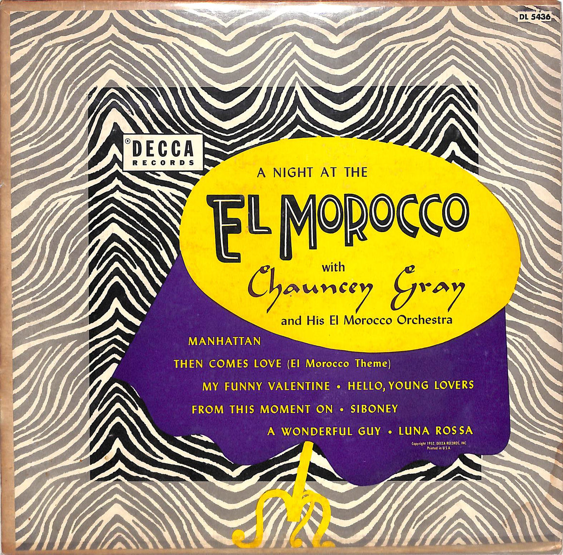 "A Night At The El Morocco" (Still Shrink Wrapped!)