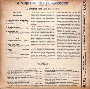 "A Night At The El Morocco" (Still Shrink Wrapped!)