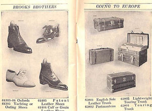 "Going To Europe" 1907 Brooks Brothers (SOLD)