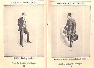 "Going To Europe" 1907 Brooks Brothers (SOLD)