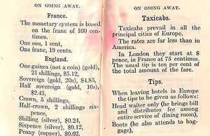 "Brooks Brothers On Going Away: A Handbook For Travellers" 1913