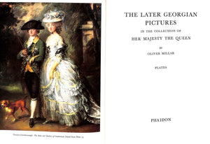"The Later Georgian Pictures In The Royal Collection: Text & Plates 2 Volume Set" 1969 MILLAR, Oliver