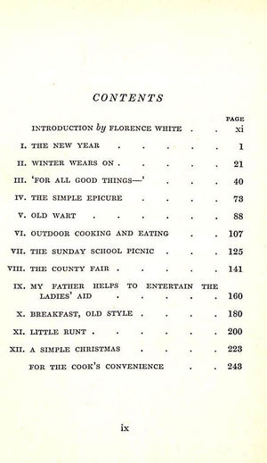 "The Country Kitchen" 1938 LUTES, Della