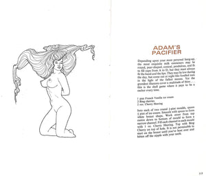 "Fanny Hill's Cook Book" 1970 BRAUN, Lionel H. & ADAMS William