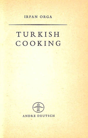 "Turkish Cooking" 1958 ORGA, Irfan