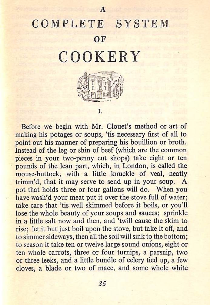 "The Cook's Paradise: Being The Recipes Of William Verral" 1948 VERRAL, William