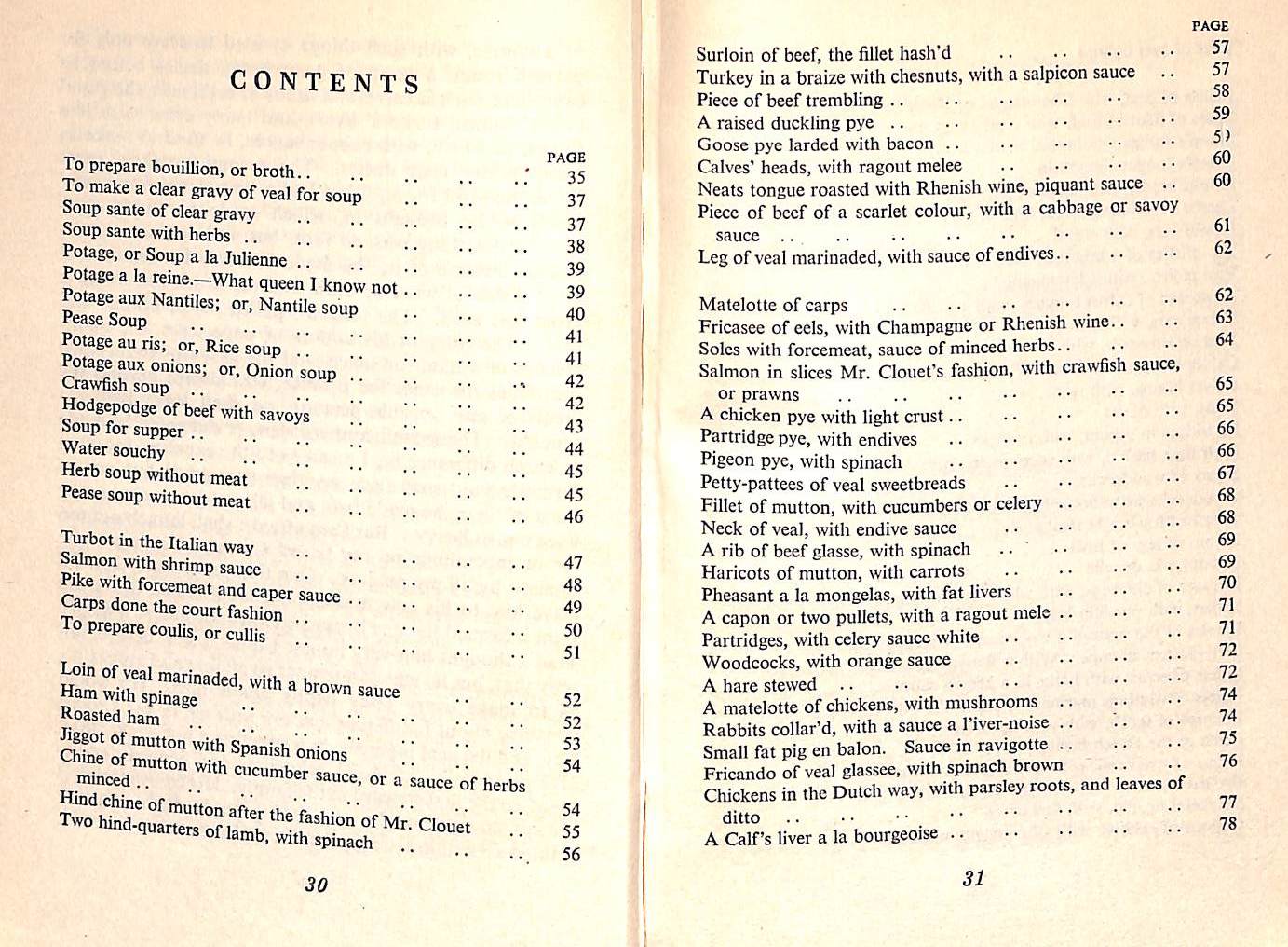 "The Cook's Paradise: Being The Recipes Of William Verral" 1948 VERRAL, William