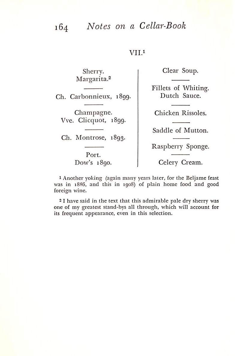 "Notes On A Cellar-Book" 1934 SAINTSBURY, George