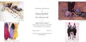"Exhibition Of Henry Koehler (1927-2018)" 1998 (SOLD)