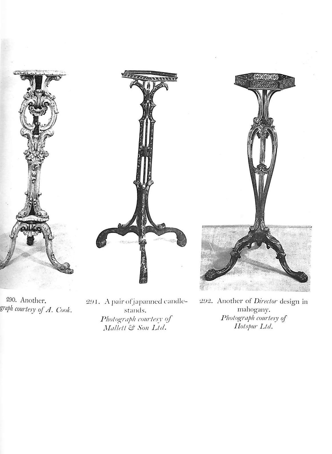 "Chippendale Furniture: The Work Of Thomas Chippendale And His Contemporaries In The Rococo Style" 1968 COLERIDGE, Anthony