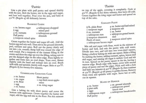 "The 5 O'Clock Cook Book: A Collection Of Family Recipes For Tea-Time" 1960 NORWAK, Mary