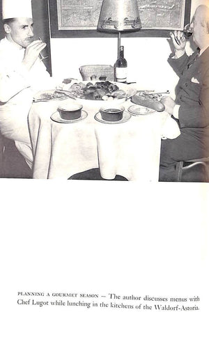"Gourmet Dinners A Book Of Gastronomic Adventure" 1941 FOUGNER, G. Selmer