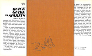 "Quick Guide To Spirits" 1972 MISCH, Robert Jay