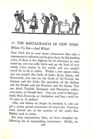 "All About New York An Intimate Guide" 1931 JAMES, Rian