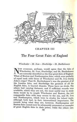 "English Fairs And Markets" 1953 ADDISON, William