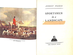 "Sportsmen In A Landscape" 1954 NOAKES, Aubrey