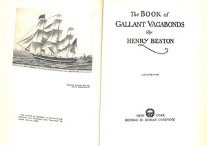 "The Book Of Gallant Vagabonds" 1925 BESTON, Henry (SOLD)
