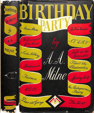 "Birthday Party" 1949 MILNE, A.A.
