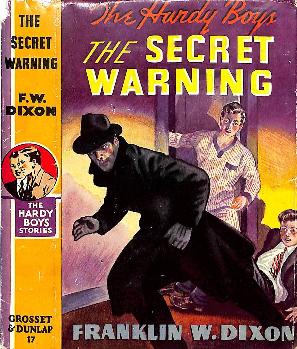 "The Hardy Boys: The Secret Warning" 1952 DIXON, Franklin W. (SOLD)