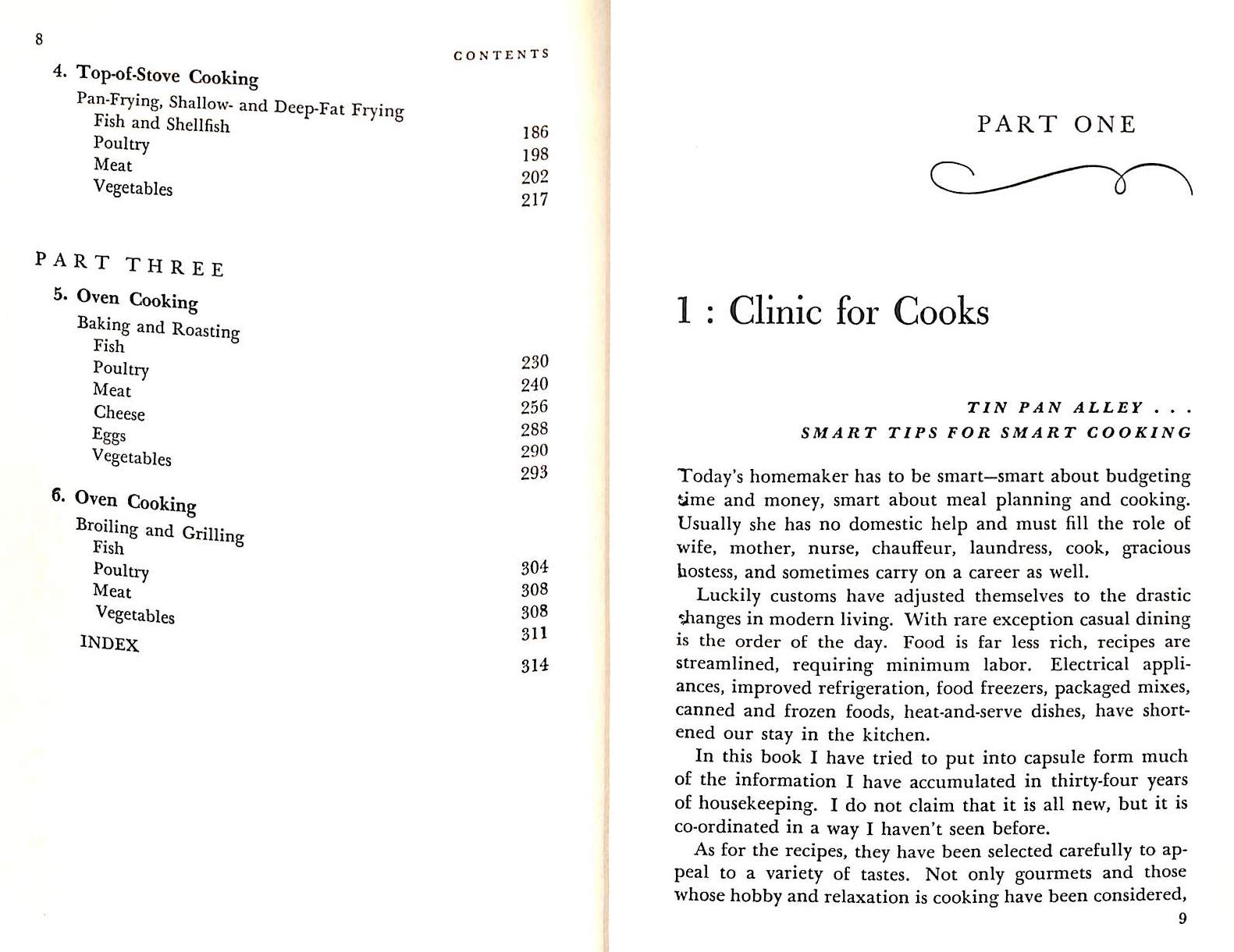 "Cooking The Smart Way" 1958 FLEXNER, Marion W.