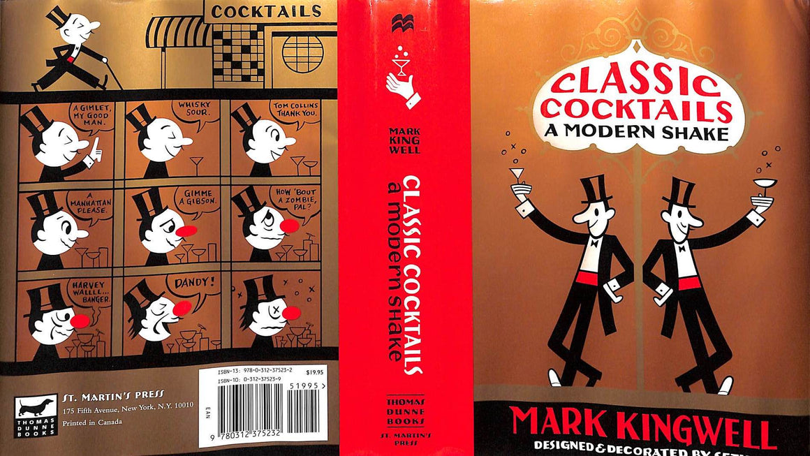 "Classic Cocktails: A Modern Shake" 2007 KINGWELL, Mark