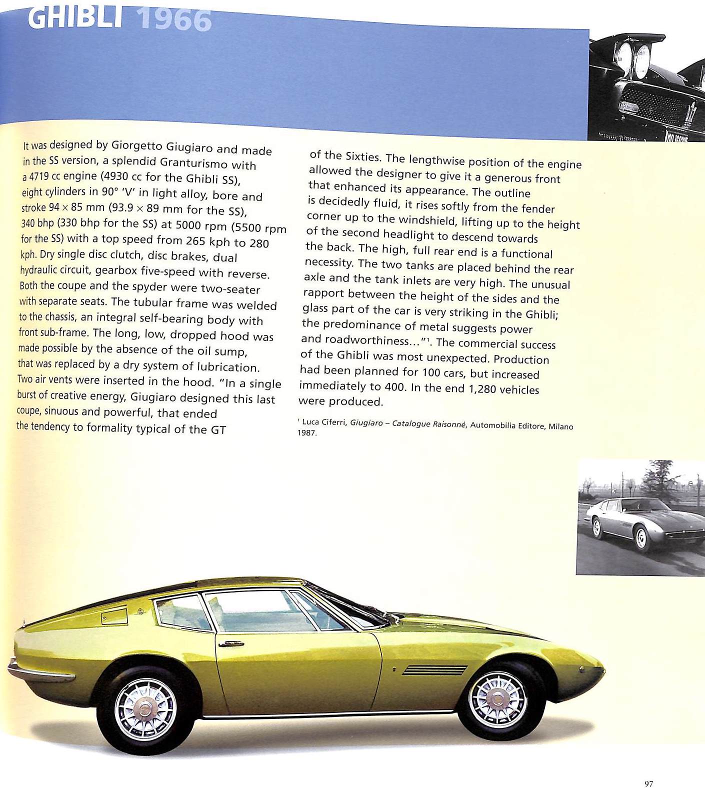 "Maserati: 90 Years Of Italian History" 2004 MARSANO, Elisabetta (SOLD)