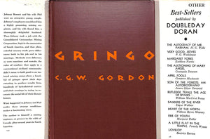 "Gringo" 1930 GORDON, C.G.W.