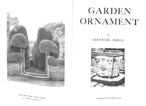 "Garden Ornament" 1982 JEKYLL, Gertrude (SOLD)