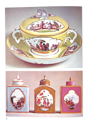 "Antique Porcelain In Color: Meissen" 1971 MORLEY-FLETCHER, Hugo