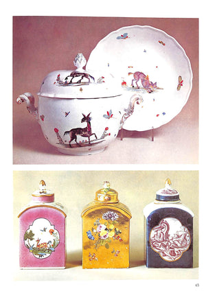 "Antique Porcelain In Color: Meissen" 1971 MORLEY-FLETCHER, Hugo