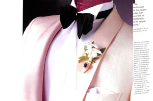 "The Boutonniere; Style In One's Lapel" 2000 ANGELONI, Umberto [of Brioni]