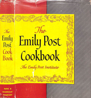 "The Emily Post Cookbook" 1951 POST, Emily