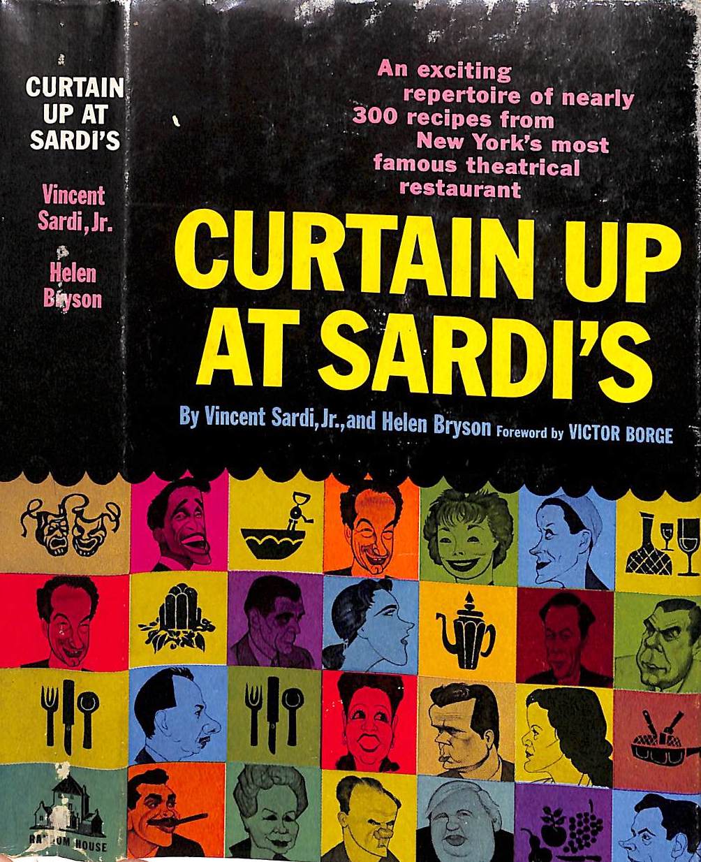 "Curtain Up At Sardi's" 1957 SARDI, Vincent Jr. and BRYSON, Helen