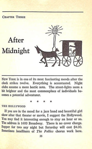 "Adventure In The Real New York" 1933 WORDEN, Helen