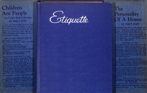 "Etiquette: The Blue Book Of Social Usage" 1947 POST, Emily