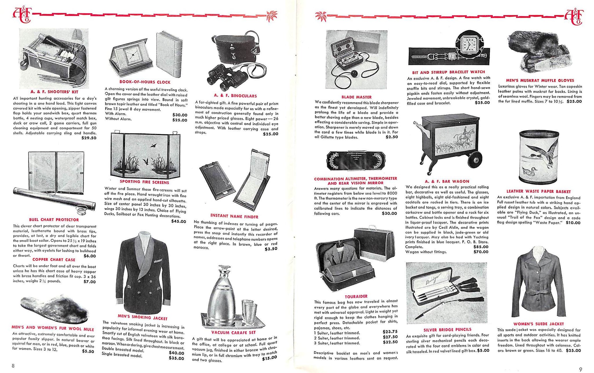 "Abercrombie & Fitch Christmas" 1937 Catalog (SOLD)