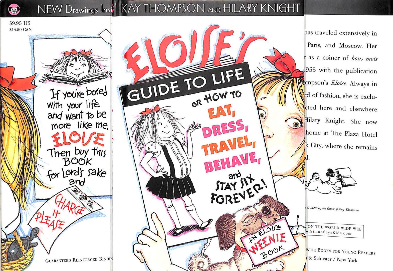 "Eloise's Guide To Life" 2000 THOMPSON, Kay and KNIGHT, Hilary [drawings by]