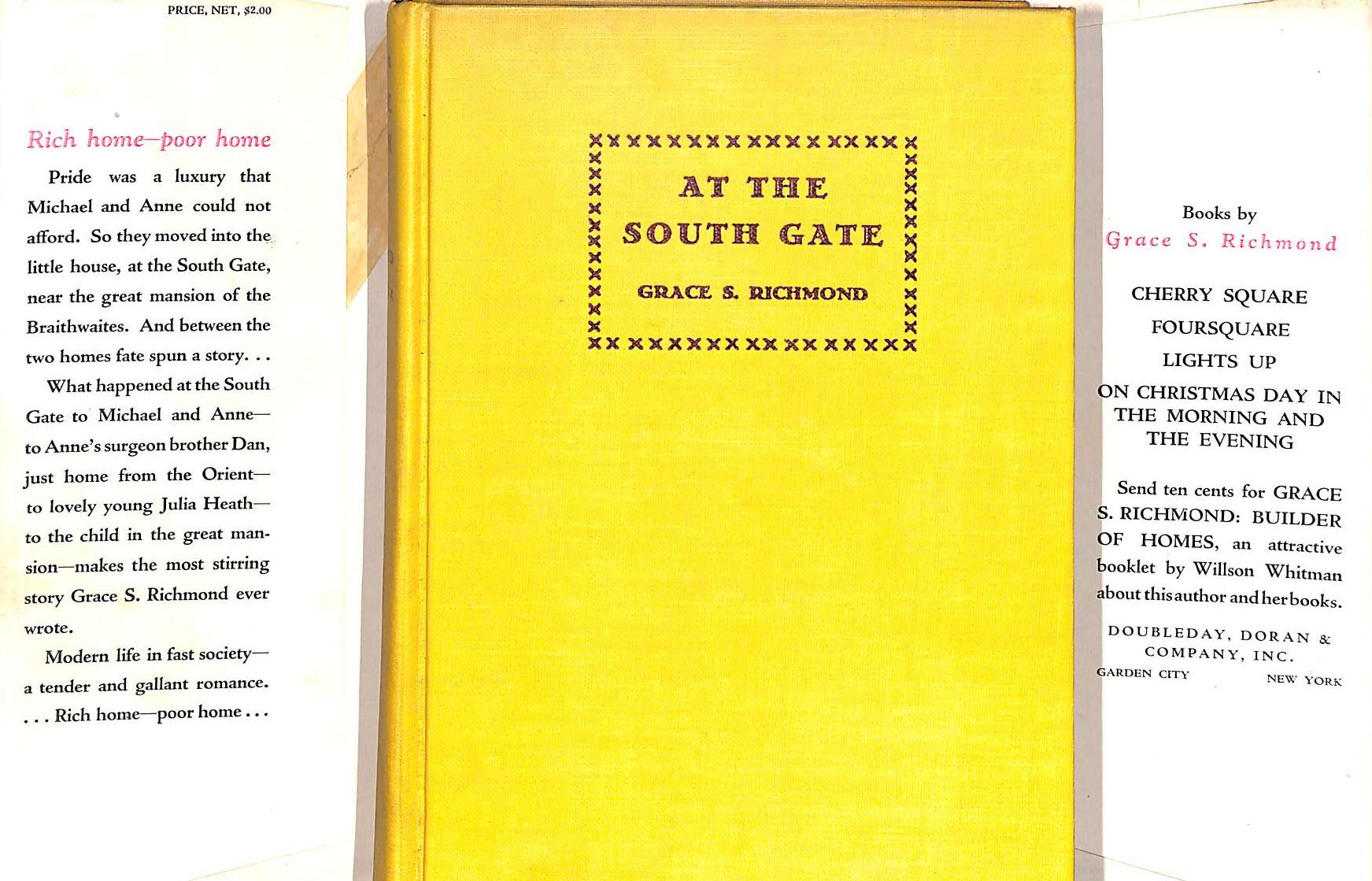 "At The South Gate" 1928 RICHMOND, Grace S.