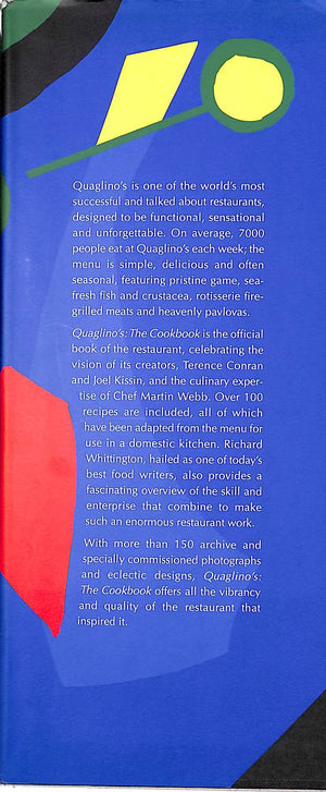 "Quaglino's The Cookbook" 1995 WHITTINGTON, Richard